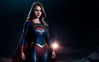 داستان دختر قهرمان (super girl)