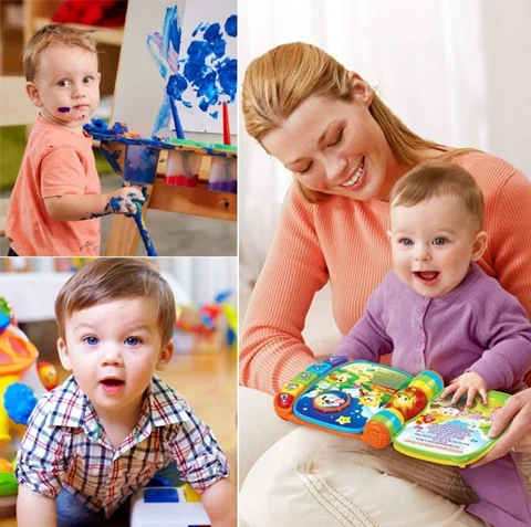 یادگیری و بازی کردن کودک 1 تا 2 سال