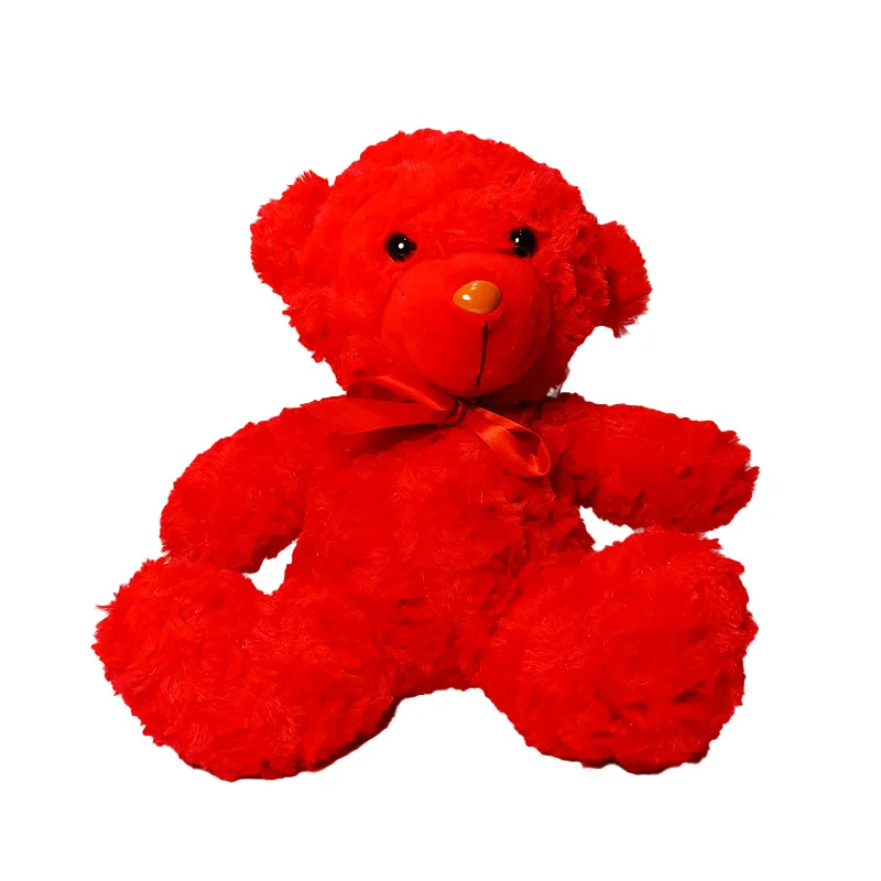 عروسک خرس RUSS رنگ قرمز