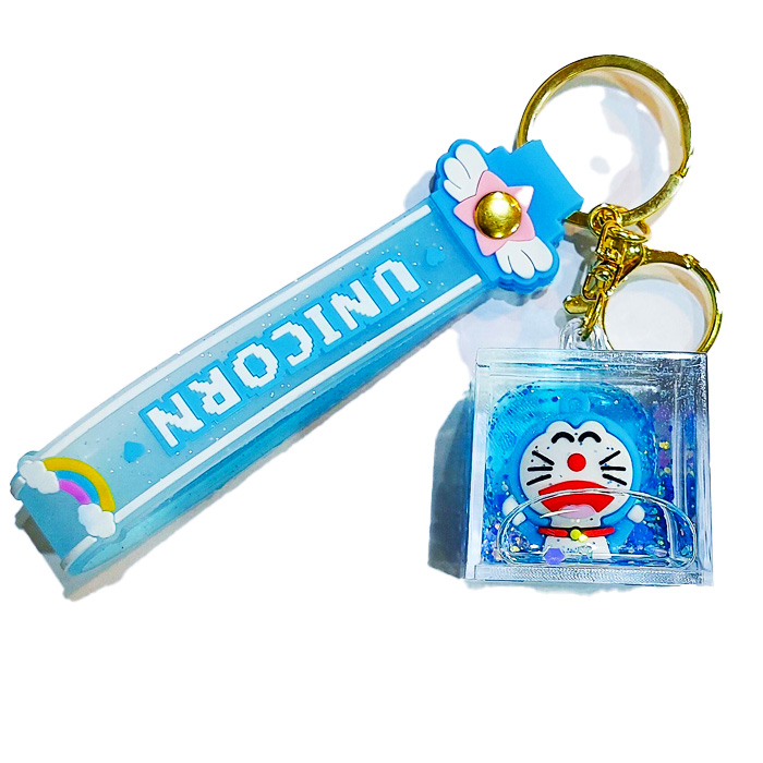 جاکلیدی آکواریومی طرح گربه آبی