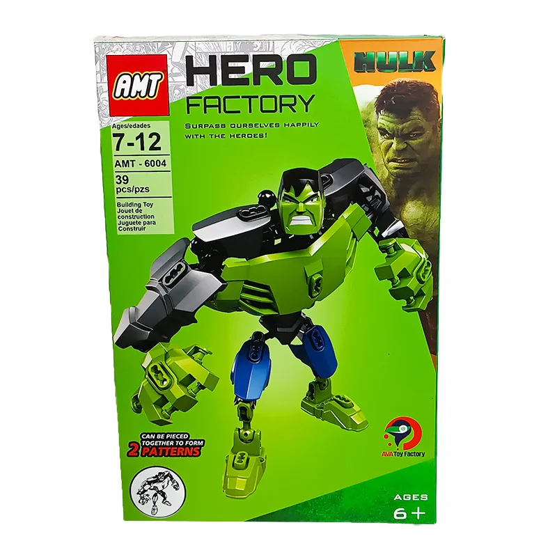 بازی ساختنی لگو HERO شخصیت برند AMT کد 6004