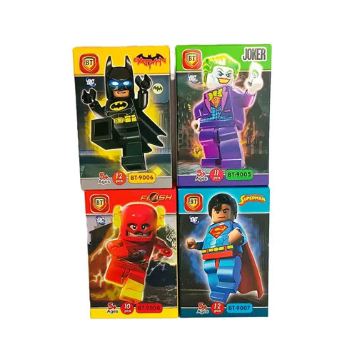 لگو فیگور شخصیت های DC در 4 مدل