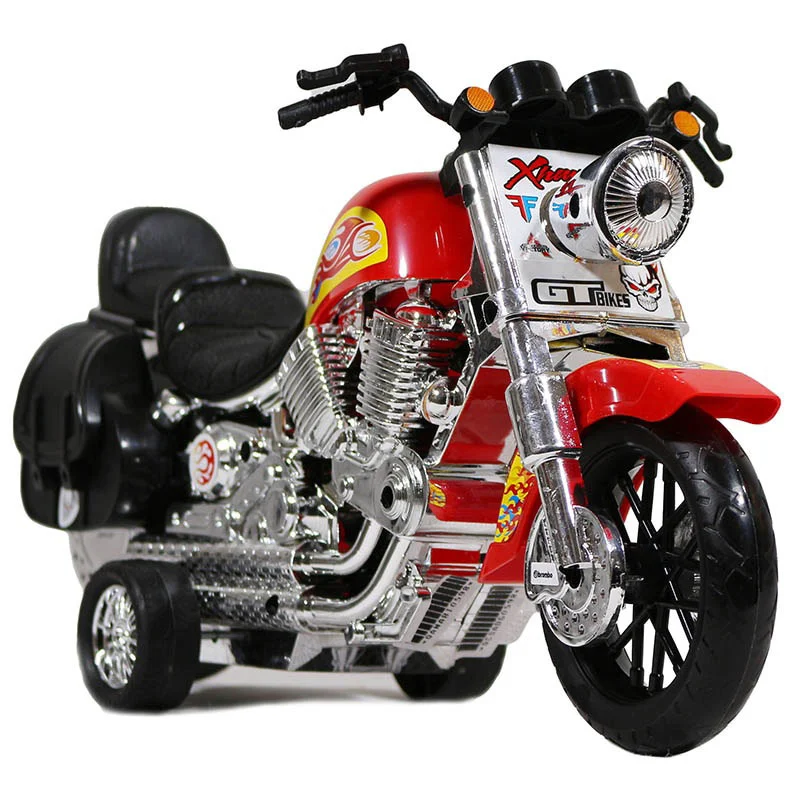 اسباب بازی مدل موتور هارلی دیویدسون آبکاری