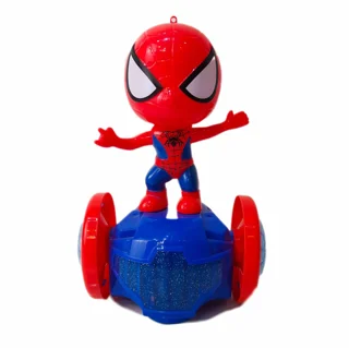 مرد عنکبوتی (اسپایدرمن) اسکوتر سوار موزیکال 3d