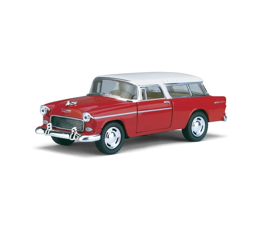 ماشین فلزی کینزمارت طرح چوی مدل 1955 Chevy Nomad