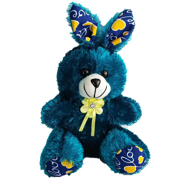 عروسک خرس و خرگوش سوزنی 25 سانتی