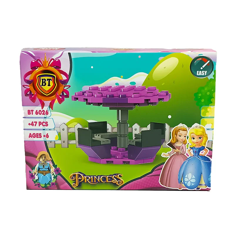 بازی ساختنی لگو پرنسس کوچک برند BT کد 6026