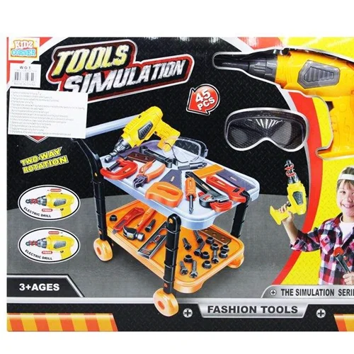 ست ابزار نجاری اسباب بازی مدل Fashion tools