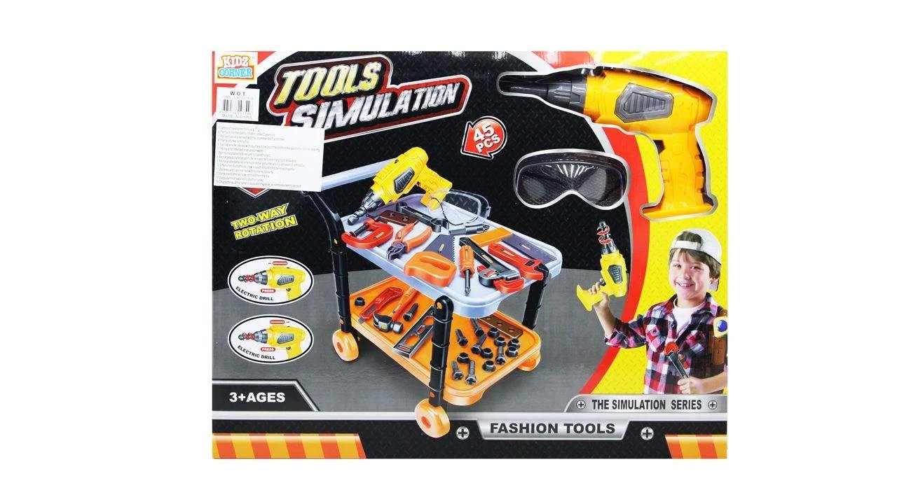 ست ابزار نجاری اسباب بازی مدل Fashion tools