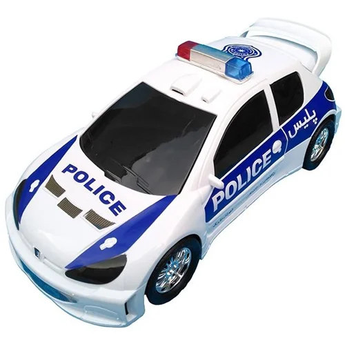 ماشین بازی پژو 206 پلیس