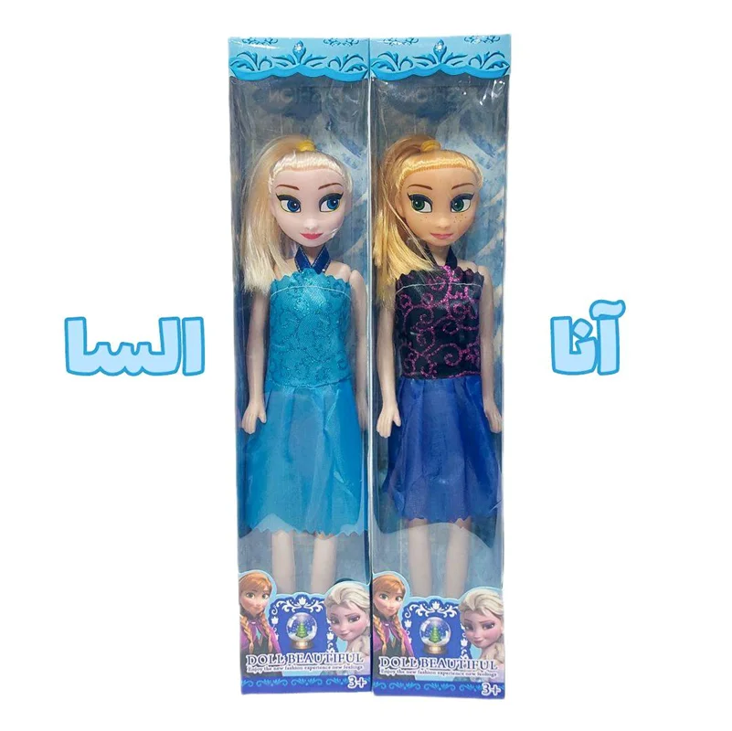 عروسک فروزن السا و آنا تکی fashion