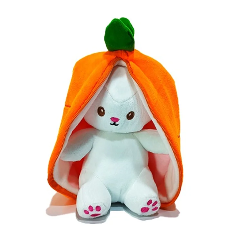 عروسک خرگوش سوپرایزی هویجی کف پا خالدار