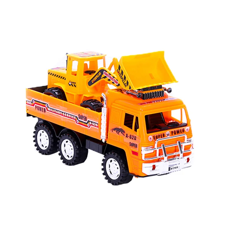 ماشین بازی کامیون لودر بر کوچک وکیوم برند درج