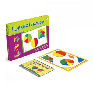 بازی فکری جورچین آهنربایی1(قطعات)
