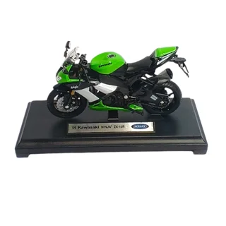 ماکت موتور فلزی کاوازاکی نینجا kawasaki ninja zx10R برند welly