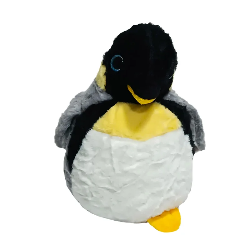 عروسک پنگوئن چشم تیله ای 25 سانتی