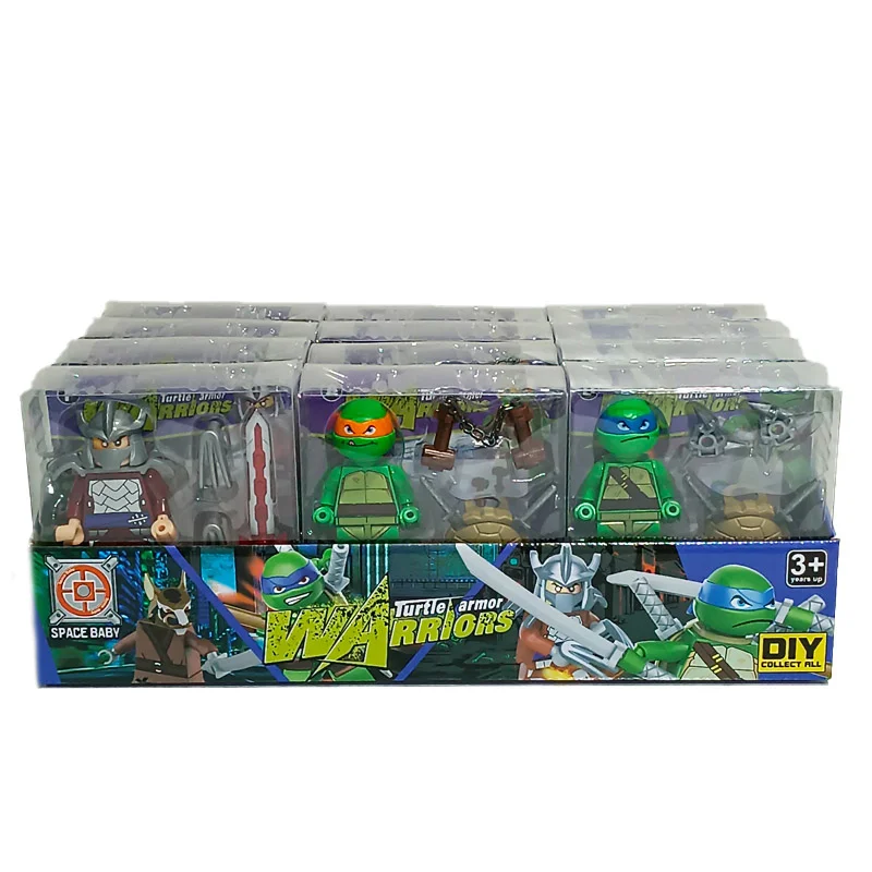 بازی ساختنی لگو لاک پشت نینجا برند TURTLE AMOR