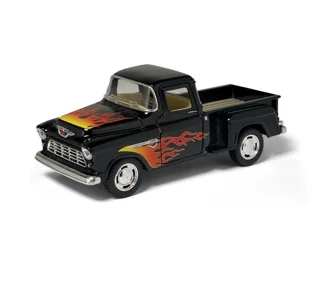 ماشین فلزی کینزمارت طرح وانت چوی آتشین مدل 1955 Chevy Stepside