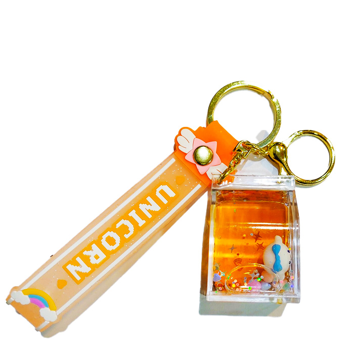 جاکلیدی آکواریومی طرح کیتی نارنجی